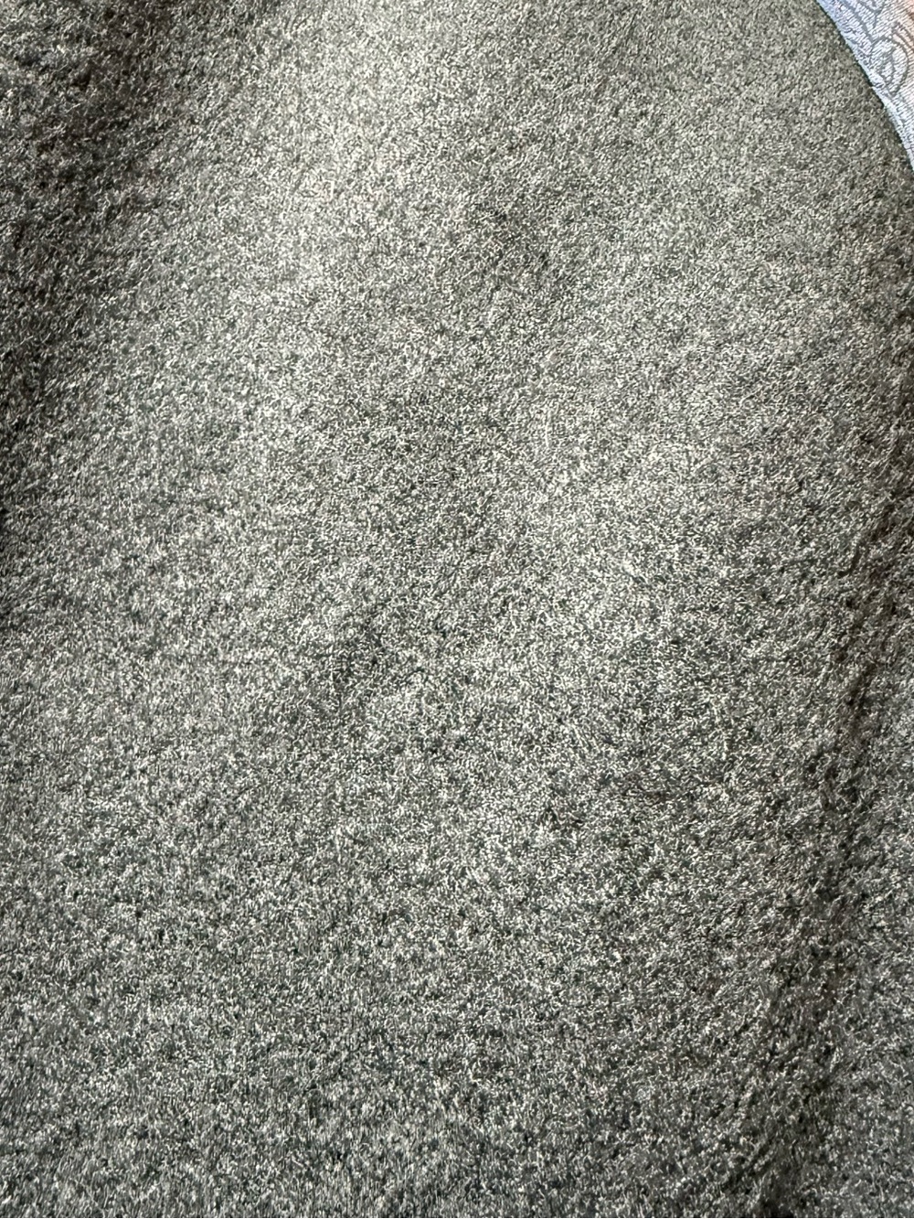 Joyce Fogle‎ Art-to-Wear Vest medium Black Wool Silk Trim Abstract Button FLAWS - Picture 4 of 16
